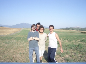 left-to-right: Orlandi, Cavagna, Zdravkovic, Viale